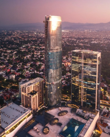 Planta principal del edificio Hight Point León